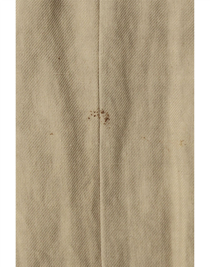 Zara Manteau croisé pour femme UK 6 XS Lin beige