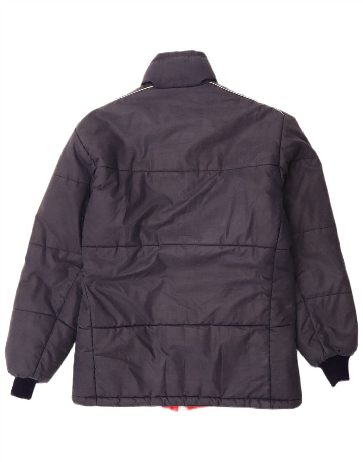 MCROSS Veste matelassée homme IT 48 bleu marine moyen coton