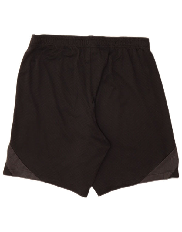 Nike Short de sport Climalite Slim Fit pour homme en polyester color block Noir Taille L