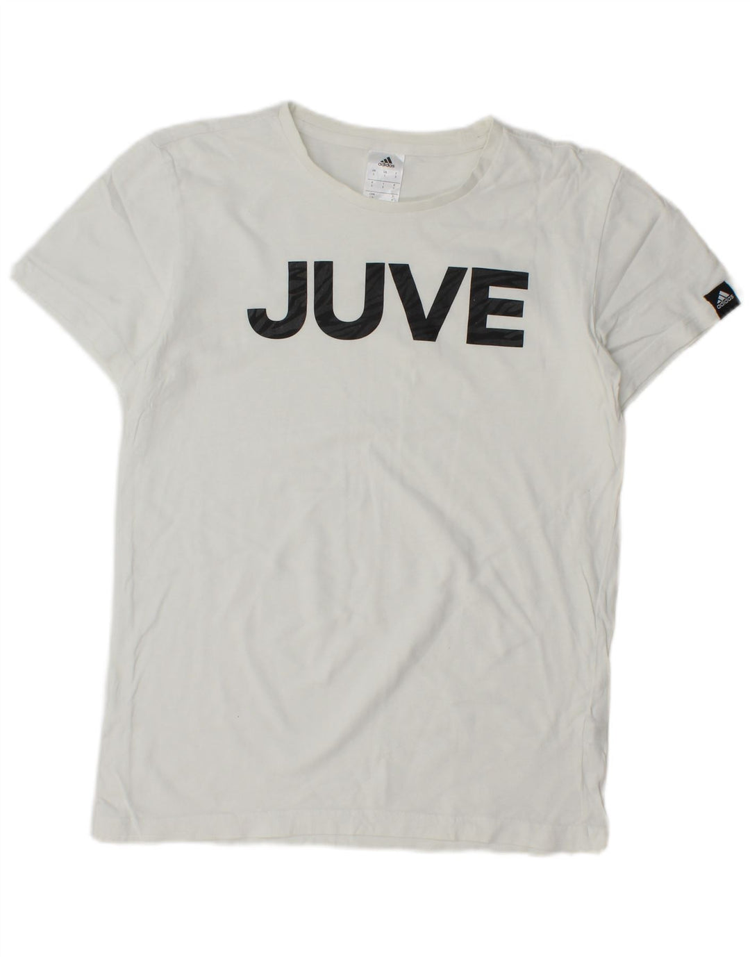 Adidas T-shirt graphique pour hommes, petit, blanc