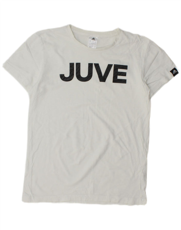 Adidas T-shirt graphique pour hommes, petit, blanc