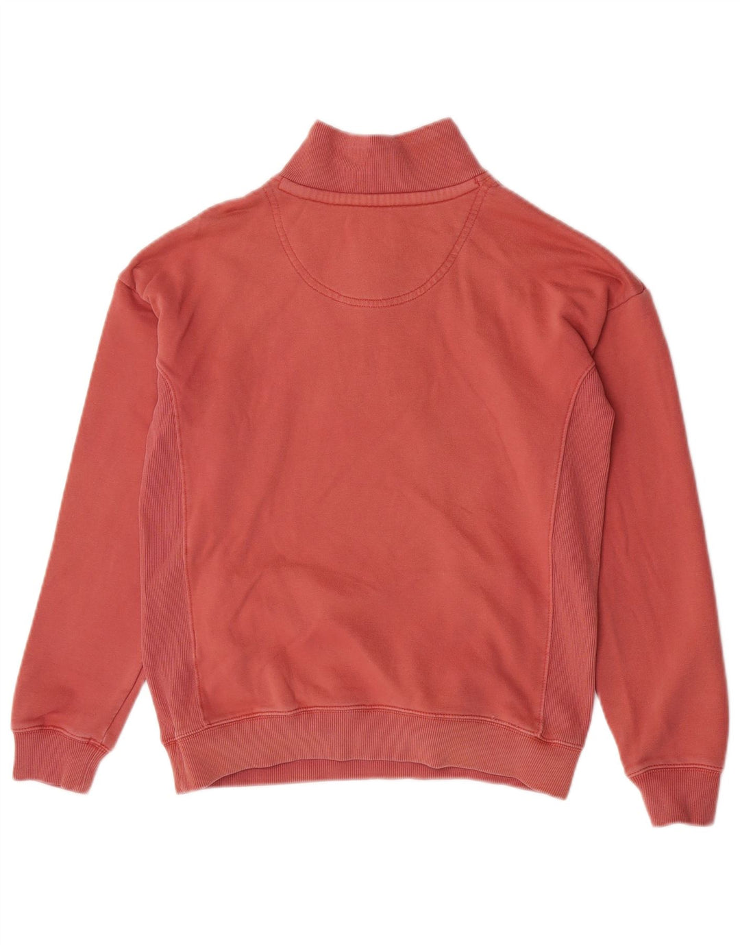 Fat Face Sweat-shirt surdimensionné à col zippé pour femme UK 10 Petit Rose
