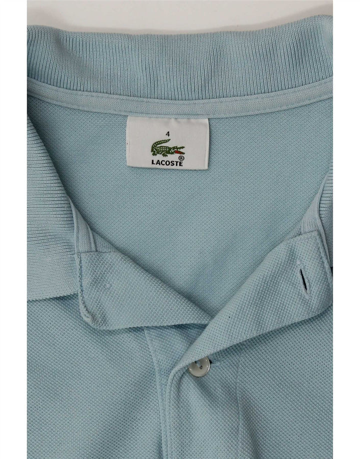 Lacoste Polo Homme Taille 4 Coton Bleu Moyen