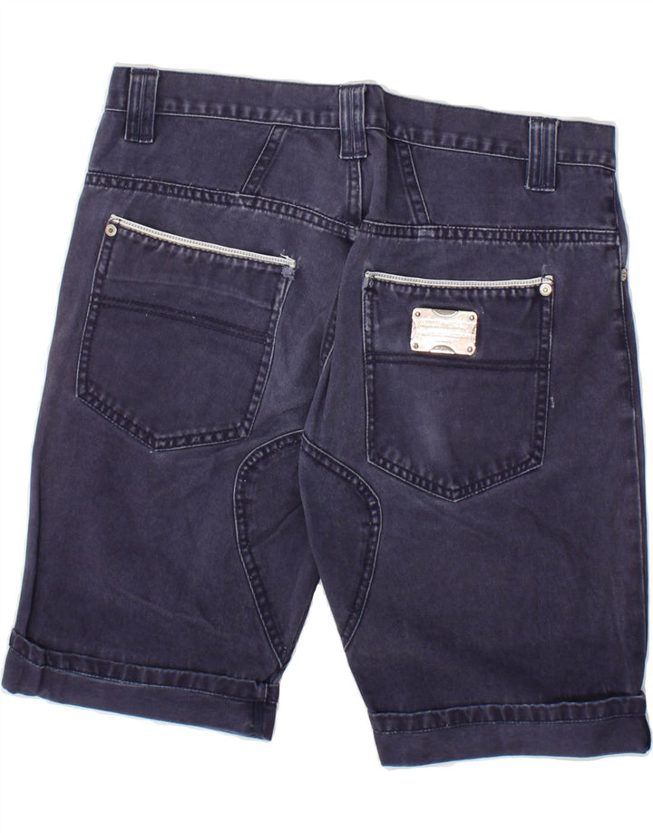 ANTONY MORATO Womens Bermuda Shorts IT 46 Large W32 Navy Blue Cotton Vintage Antony Morato and Second-Hand Antony Morato from Messina Hembry 