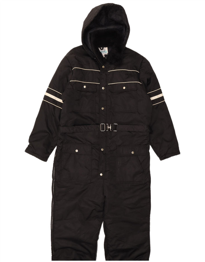 Sears Work Leisure Combinaison de ski à capuche pour homme Taille L en nylon noir