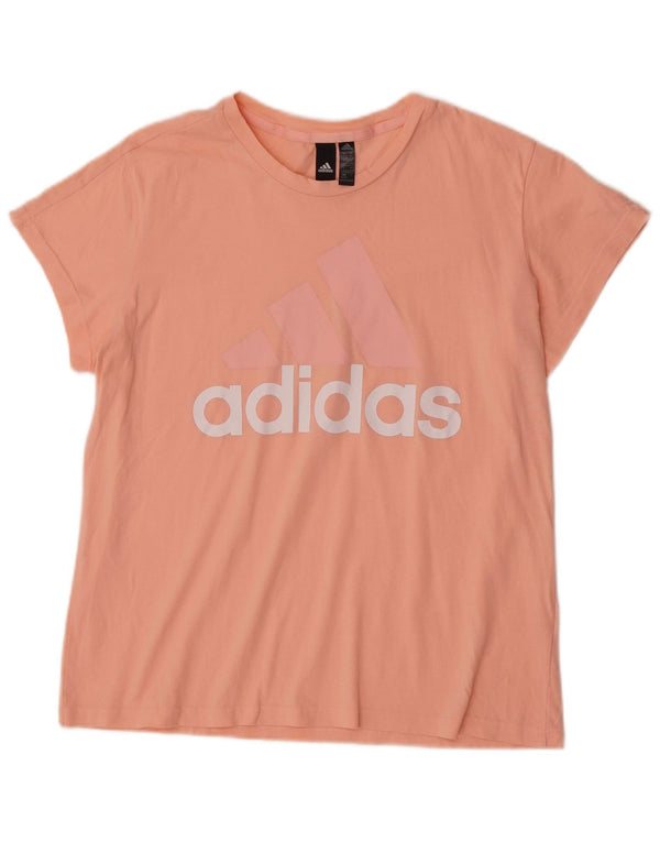 Adidas T-shirt graphique pour femme UK 20/22 XL Rose
