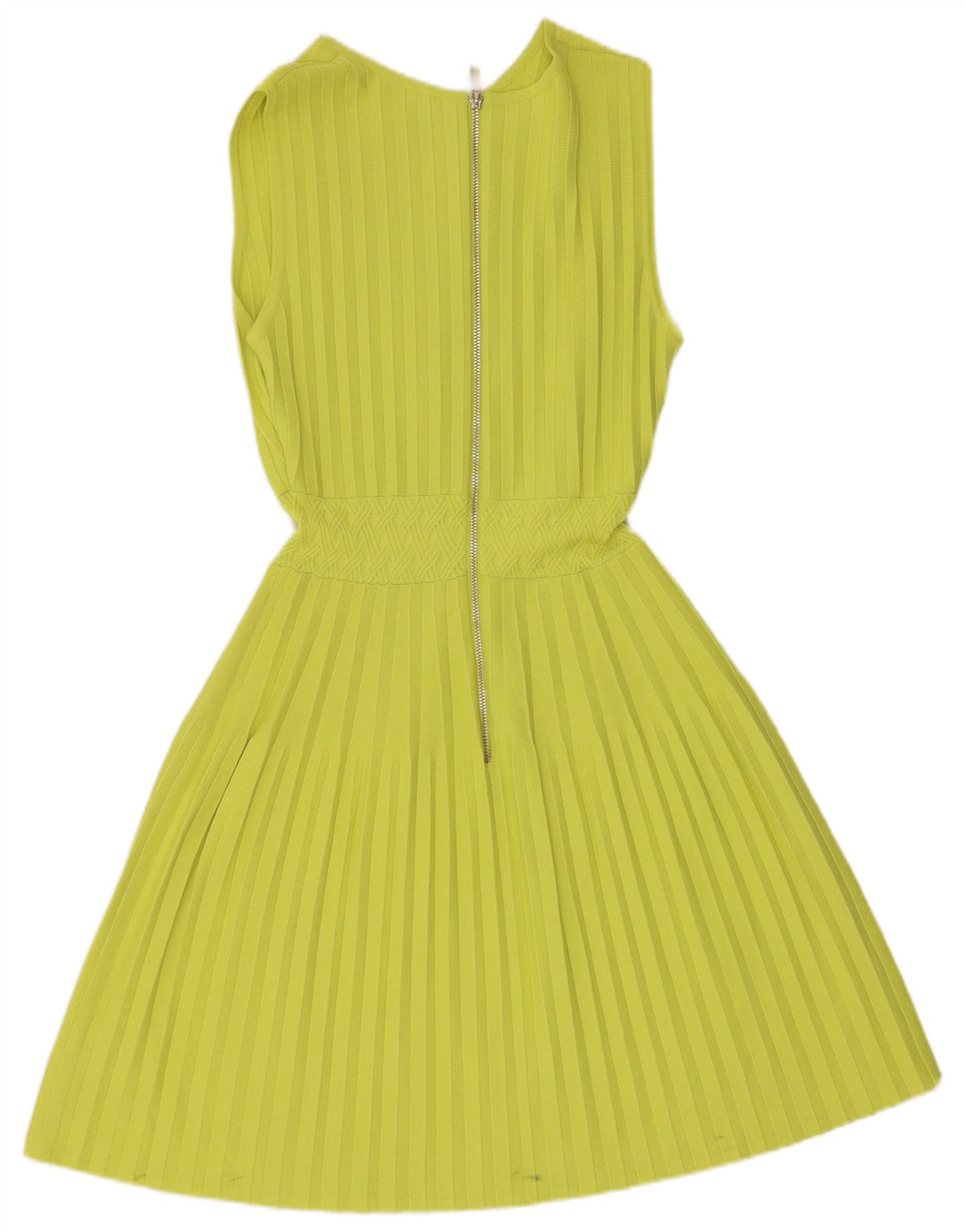 TED BAKER Robe pull sans manches pour femme Taille 2 Petite Viscose Verte