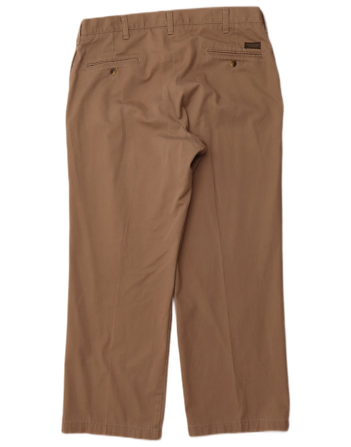 WRANGLER Pantalon Chino Droit Timber Creek Homme W36 L29 Marron Coton