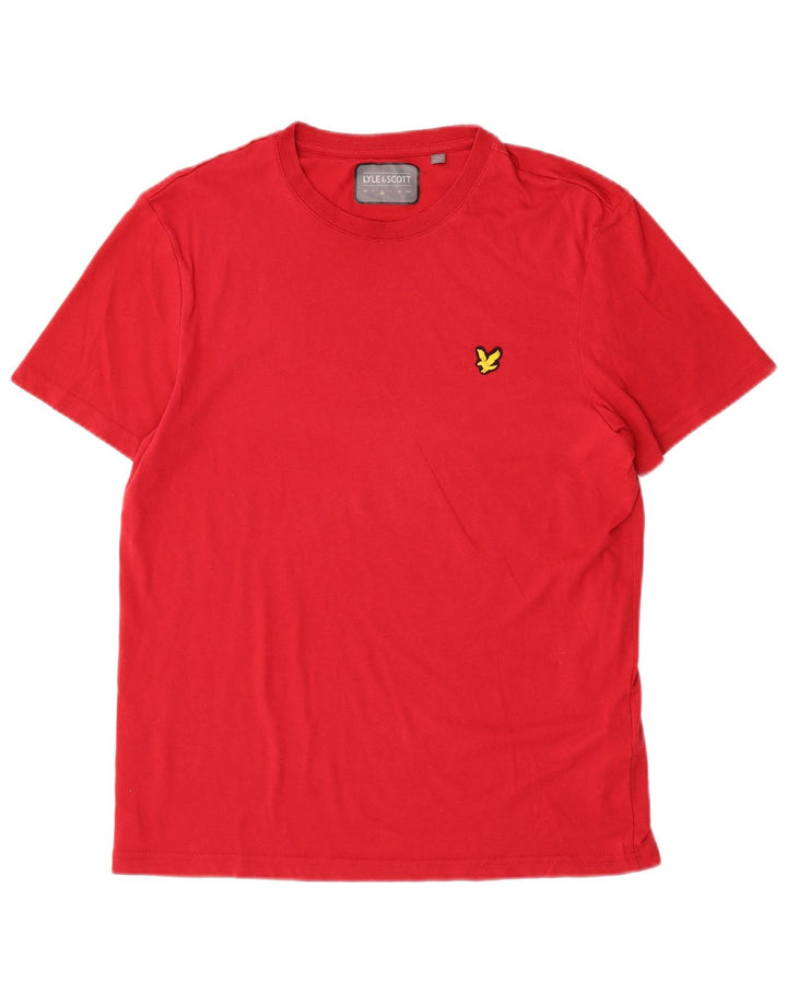 Lyle & Scott T-Shirt Homme Rouge Moyen Polyester