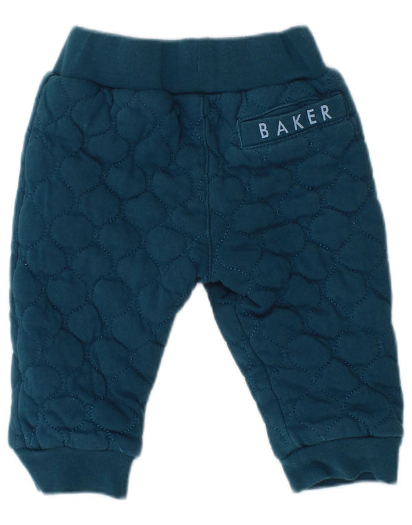 Ted Baker Pantalon de survêtement de jogging pour bébé garçon 3-6 mois en coton bleu marine