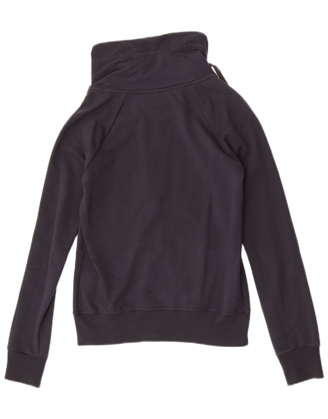 Converse Veste de survêtement pour femme UK 12 Bleu marine moyen Coton