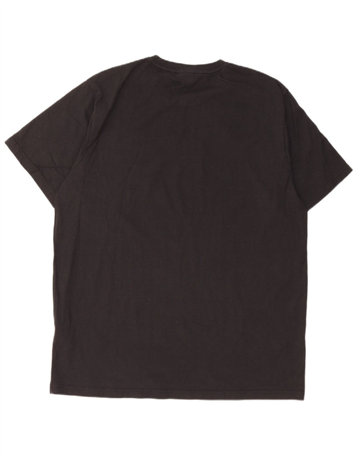 Fila T-shirt graphique pour homme 2XL Noir Coton