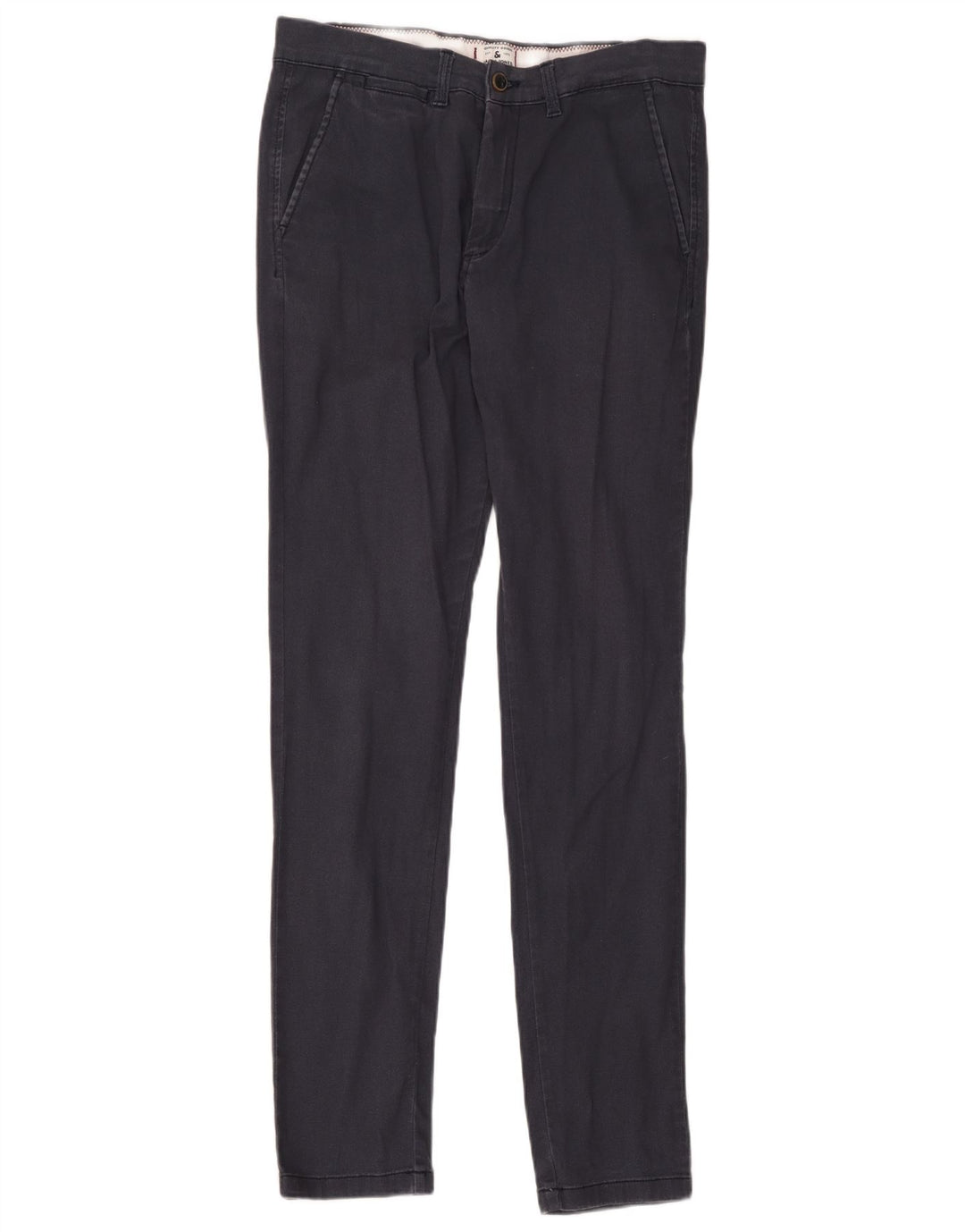 Jack & Jones Pantalon Chino Slim Marco Homme W33 L36 Bleu Marine Polyester