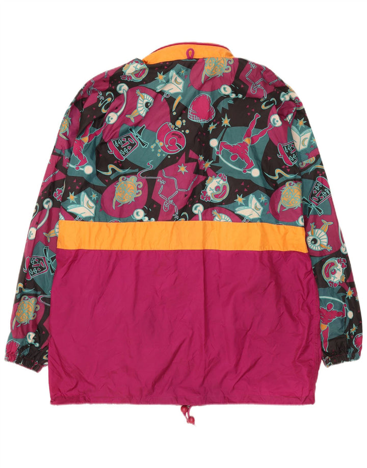 J Jeantex Imperméable à capuche pour homme UK 40 Large Multicolore Géométrique