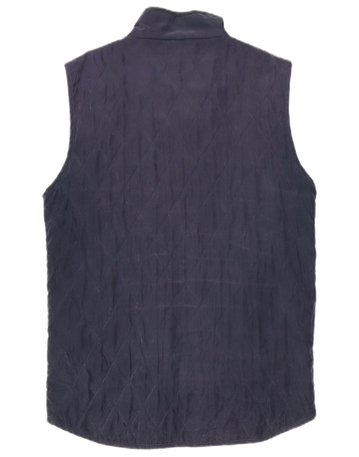 Conte of Florence Gilet matelassé pour homme UK 38 Bleu marine moyen Polyester