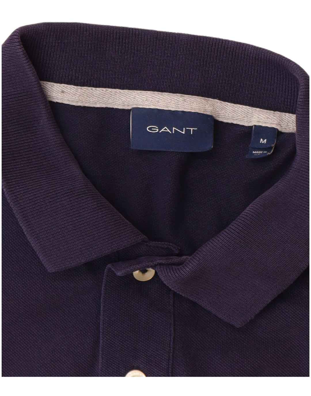 GANT Polo Homme Bleu Marine Moyen Coton