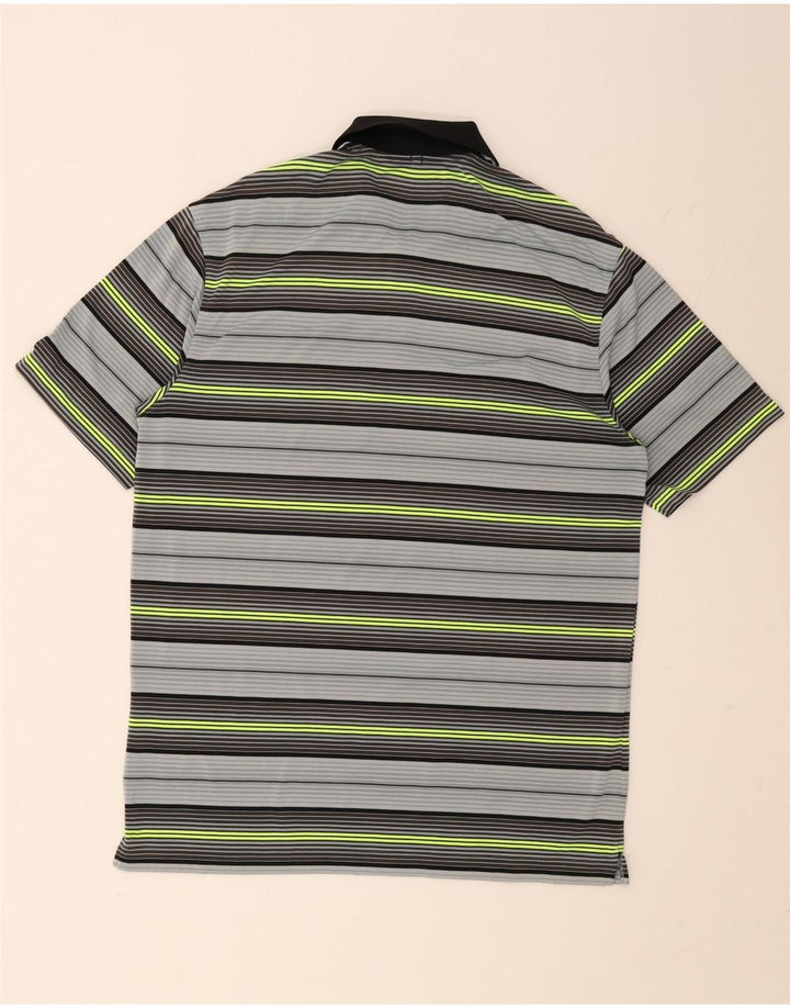 Polo Dri Fit Nike Homme Rayé Multicolore Moyen
