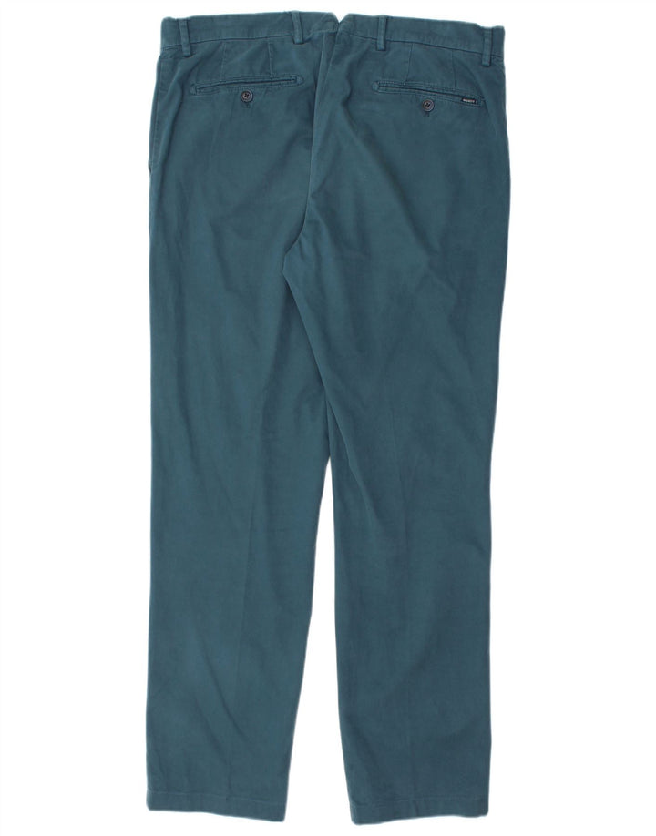 HACKETT Pantalon de Costume Droit Homme W34 L31 Bleu