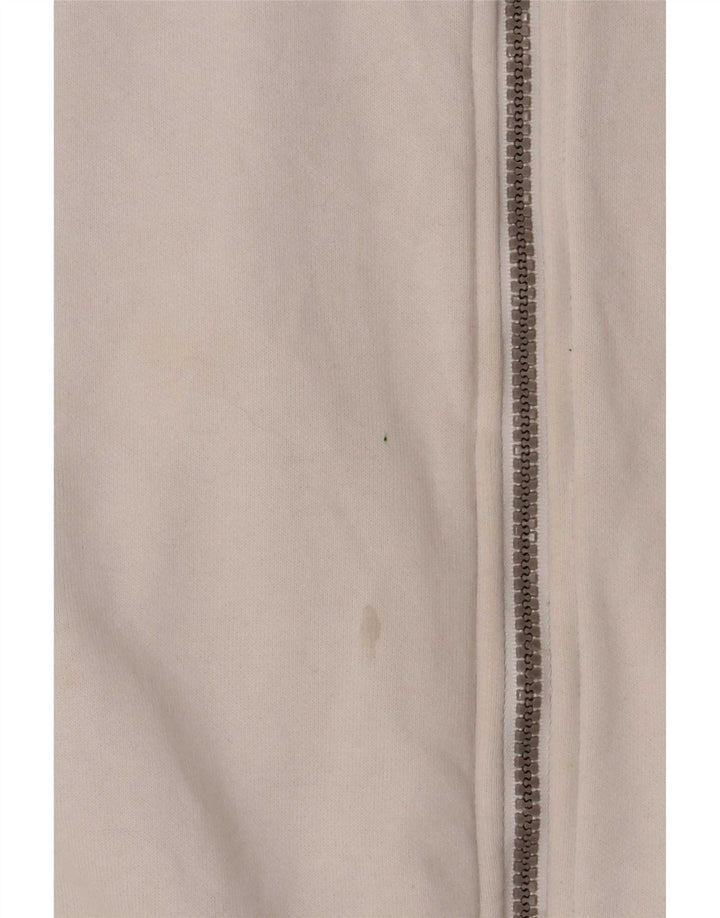 Champion Veste de Survêtement Homme Blanc Moyen Coton Colorblock