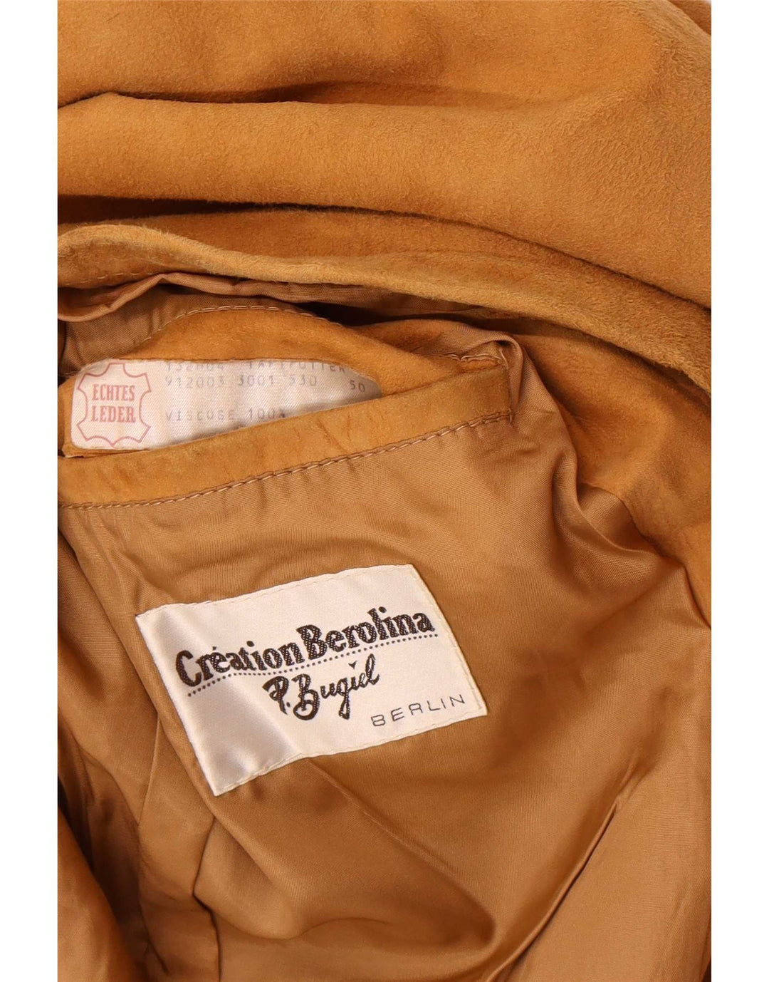 Veste en daim femme vintage IT 50 XL cuir marron