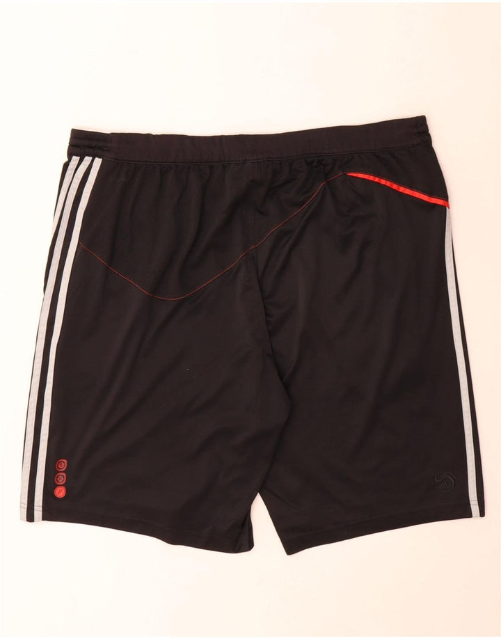 Adidas Short de sport Climalite pour homme 2XL Noir Polyester