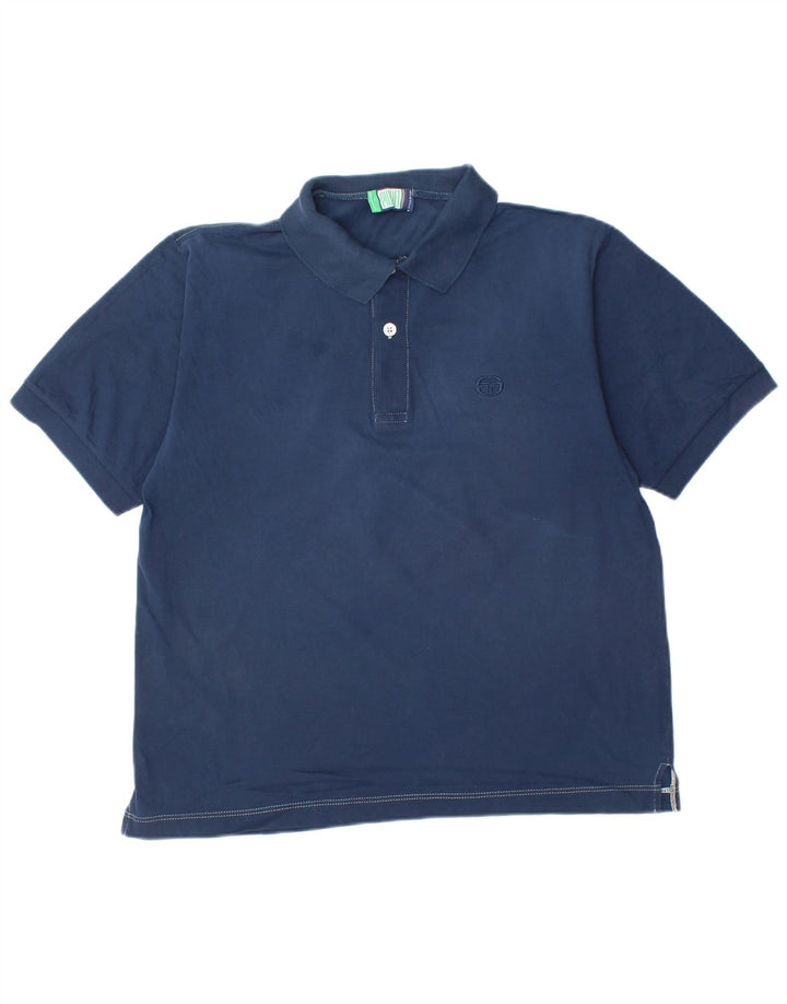 SERGIO TACCHINI Polo Homme Bleu Marine Moyen