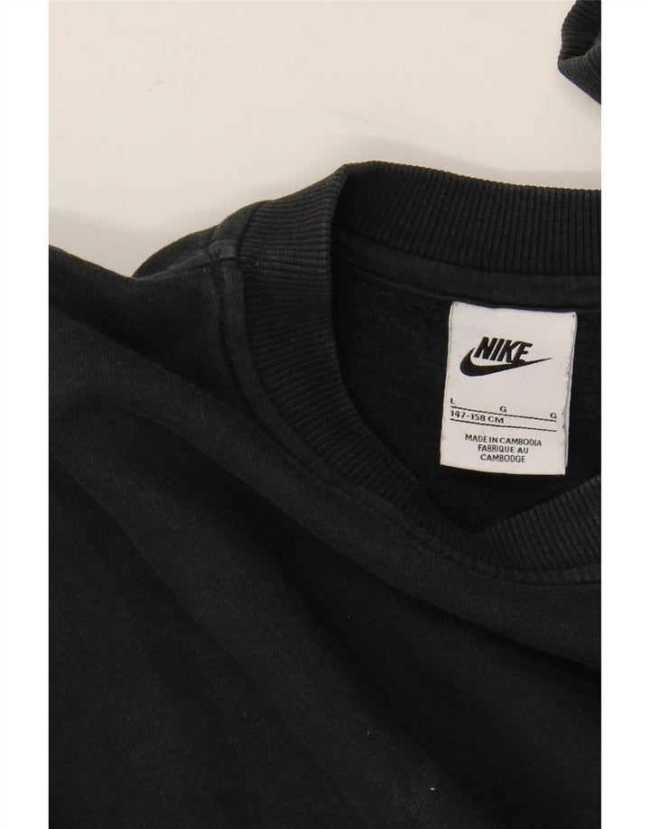 NIKE Sweat-shirt pour garçon 12-13 ans Grand Noir