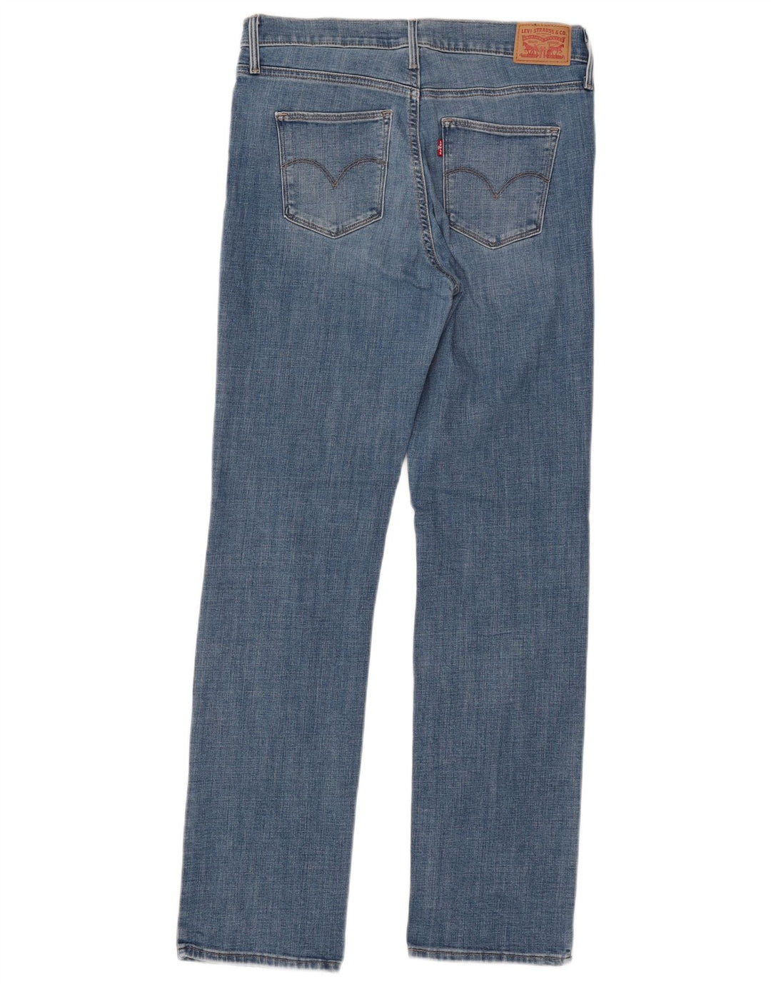 LEVI'S Jean droit amincissant femme W31 L32 bleu coton