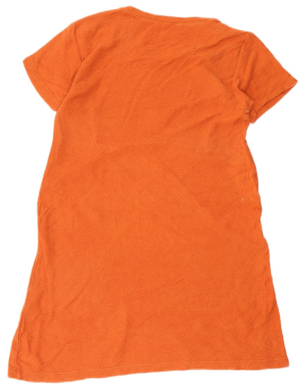 Zara Femme Trafaluc Robe A-Line UK 10 Petit Orange