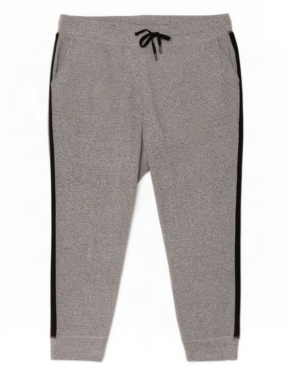 Marks & Spencer Pantalon de survêtement pour femme Joggers UK 22 3XL Gris moucheté