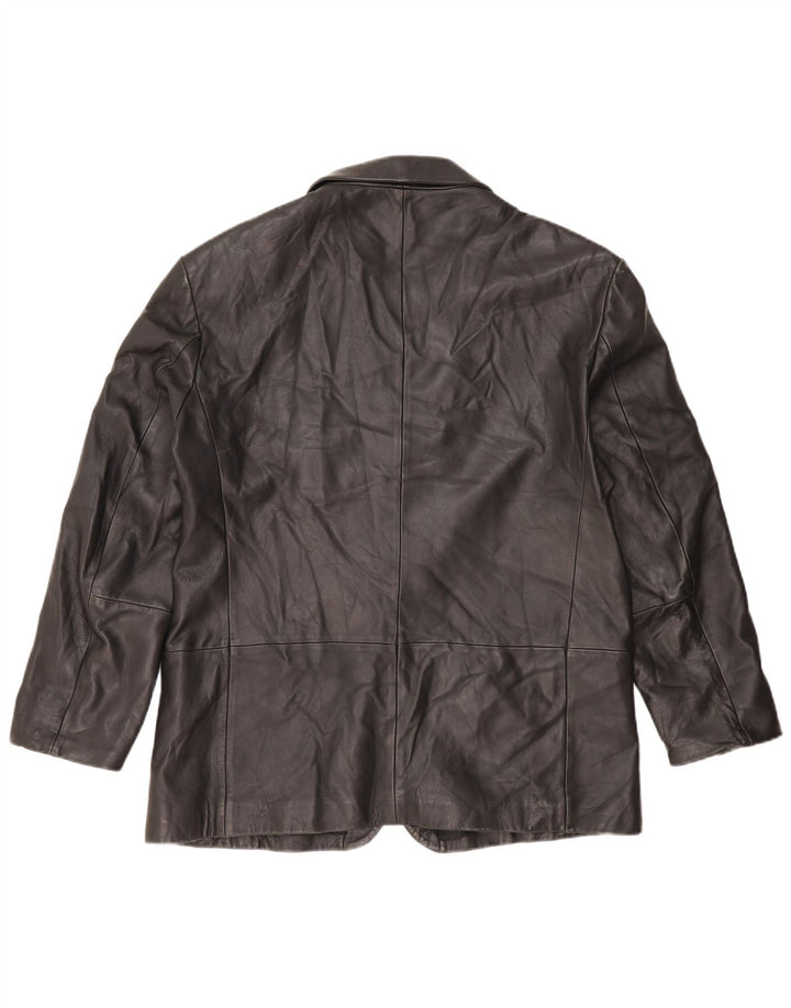Marks & Spencer Veste blazer à 3 boutons pour homme UK 40 Large Noir