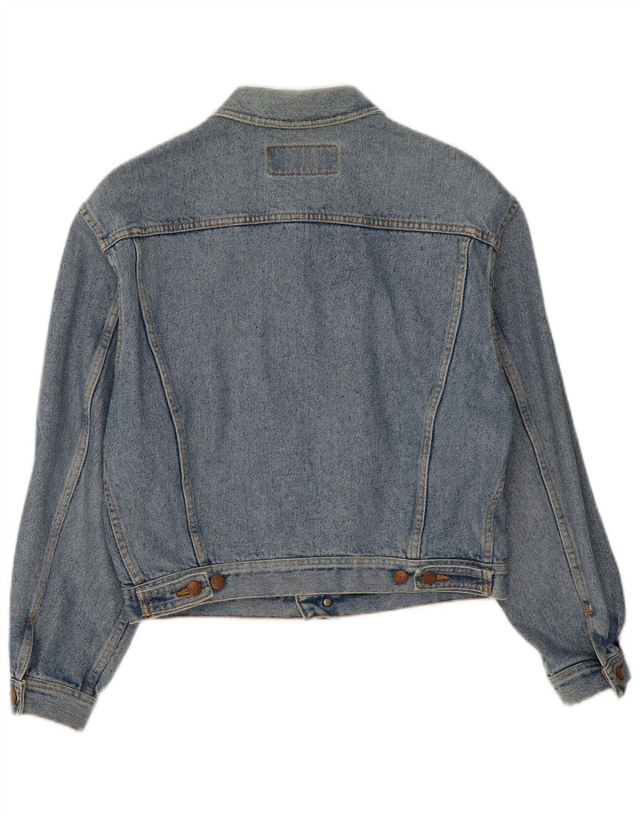Wrangler Veste en jean pour homme UK 36 Petit Bleu