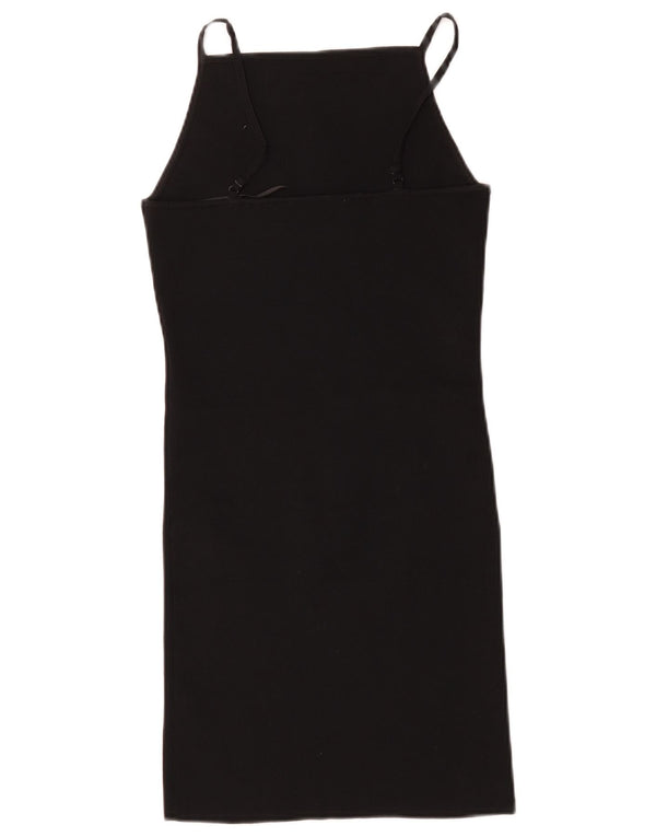 Zara Robe Slip Femme UK 8 Small Noir
