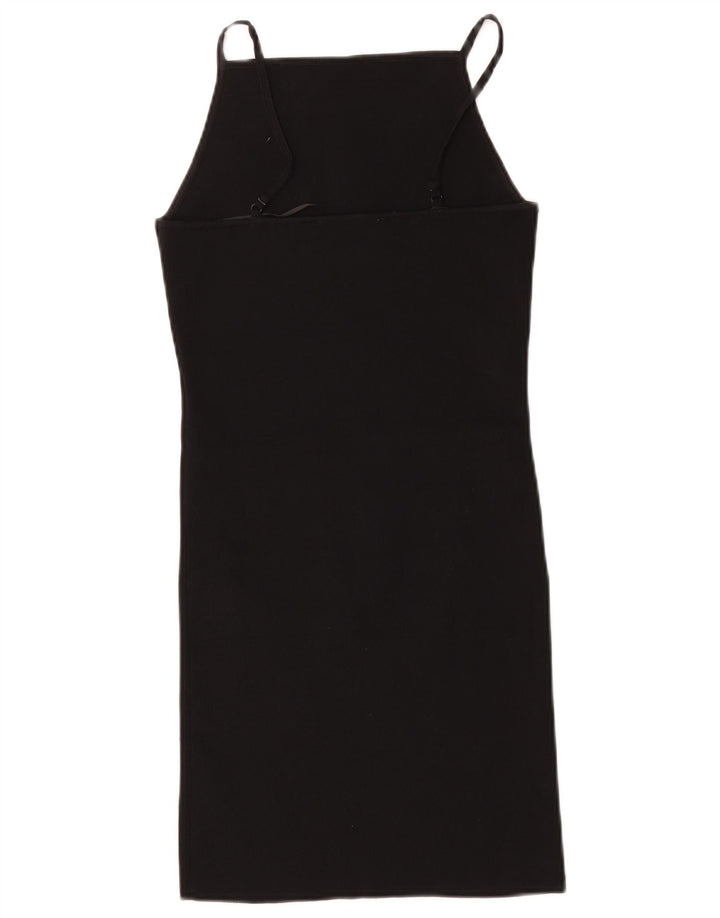 Zara Robe Slip Femme UK 8 Small Noir