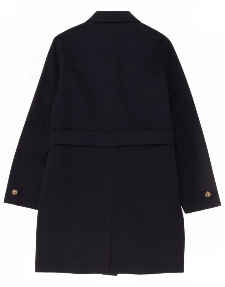 Marks & Spencer Manteau pour femme UK 10 Small Bleu marine Polyester