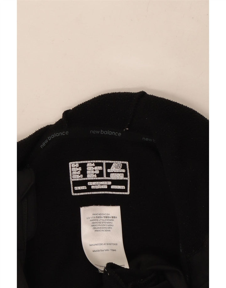 NEW BALANCE Pull à capuche zippé pour homme en polyester noir moyen