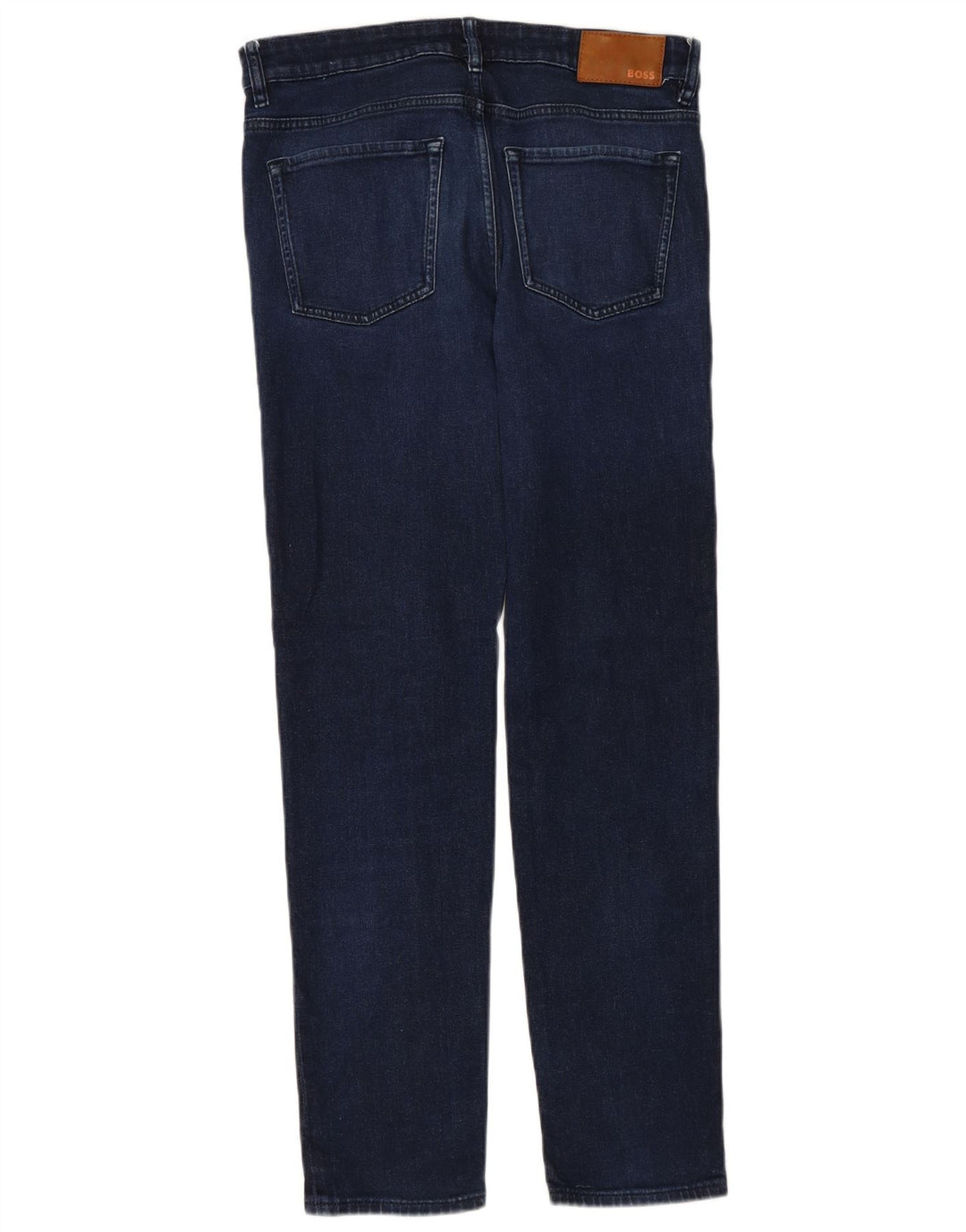 HUGO BOSS Jean Slim W33 L34 Homme Bleu Coton