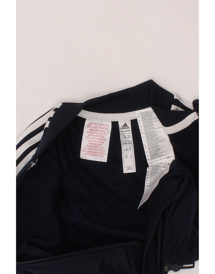 ADIDAS Veste de survêtement pour bébé garçon 12-18 mois Bleu marine Polyester