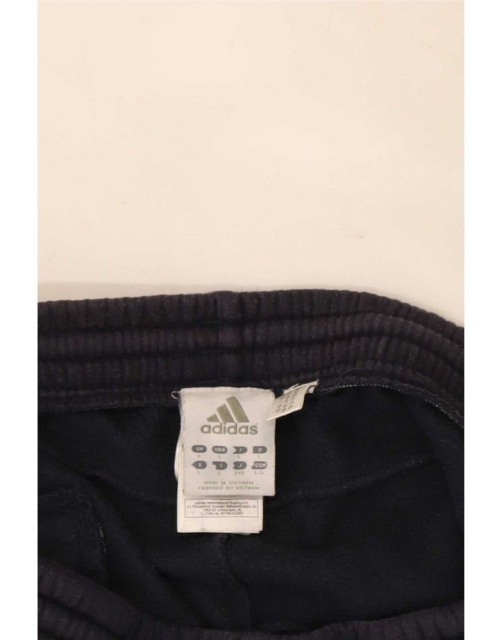 Adidas Pantalon de survêtement pour homme Large en coton bleu marine