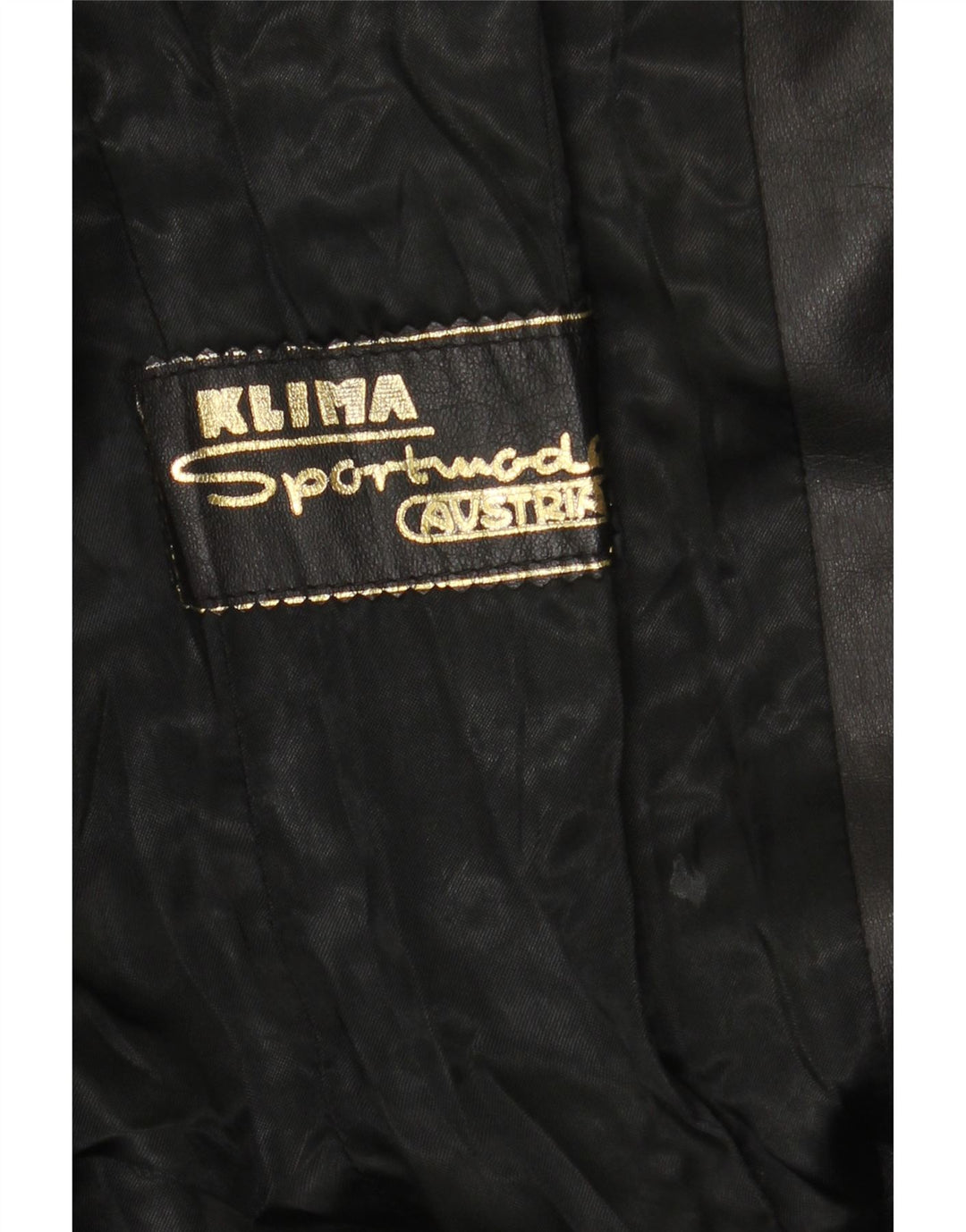 Klima Manteau en cuir pour femme UK 10 Petit Noir