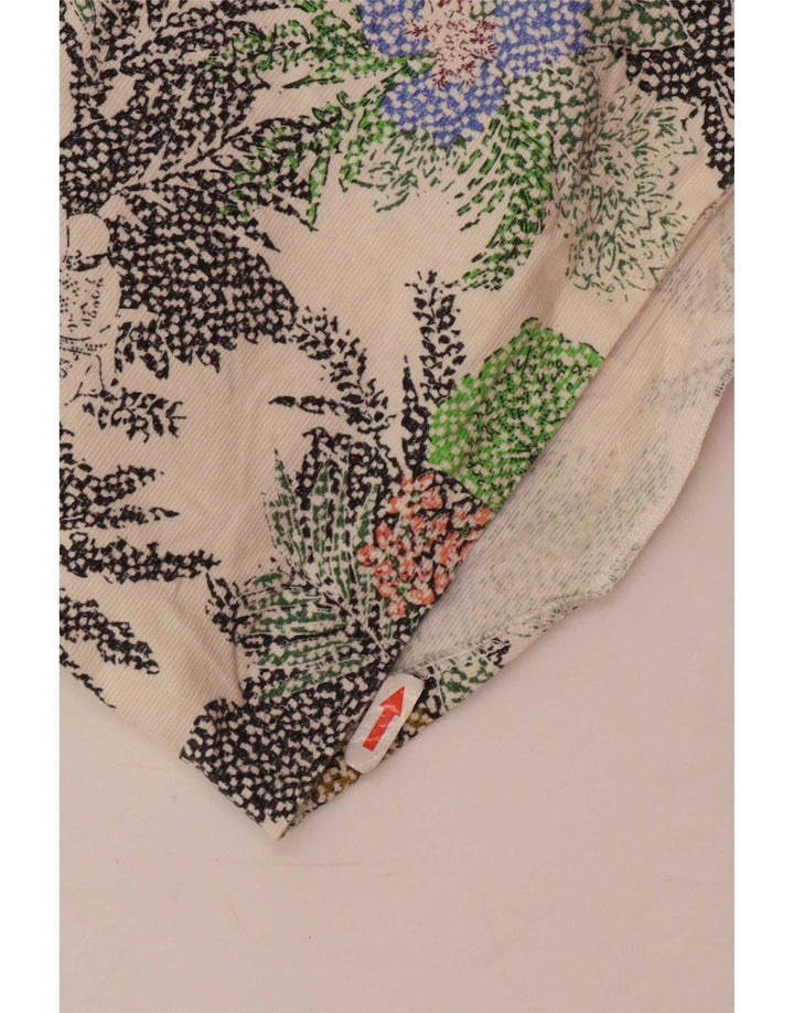 Zara Short décontracté pour femme Medium W28 Multicolore Floral