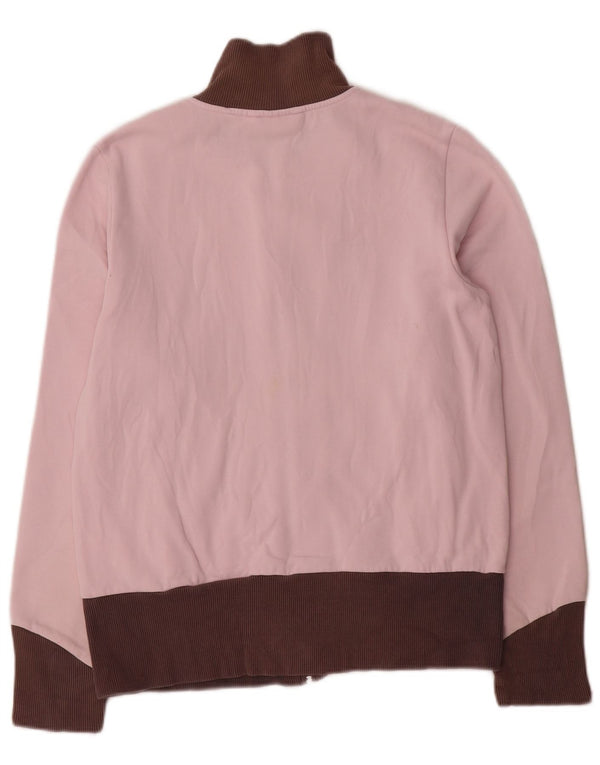 Puma Veste de survêtement graphique pour femme UK 14 Large Rose Colourblock