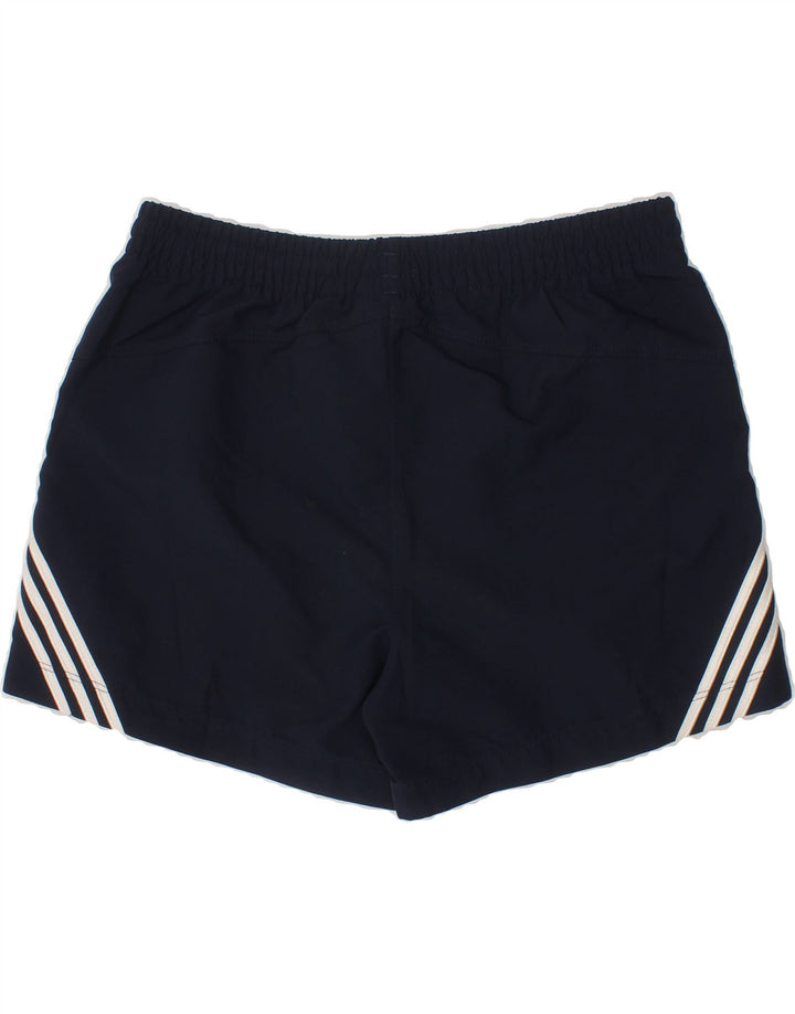 ADIDAS Boys Sport Shorts 11-12 Years  Navy Blue Polyester Vintage Adidas and Second-Hand Adidas from Messina Hembry 