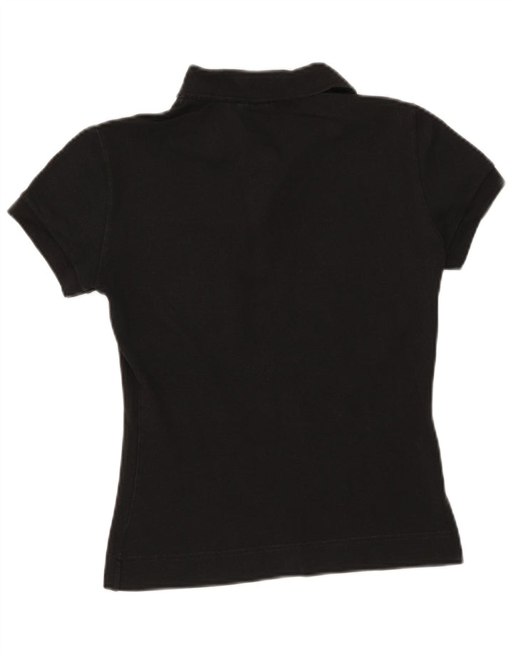 Lacoste Polo Femme Taille 38 Coton Noir Moyen