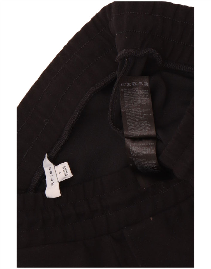 Reiss Homme Pantalon De Survêtement Joggers Petit Noir Polyester