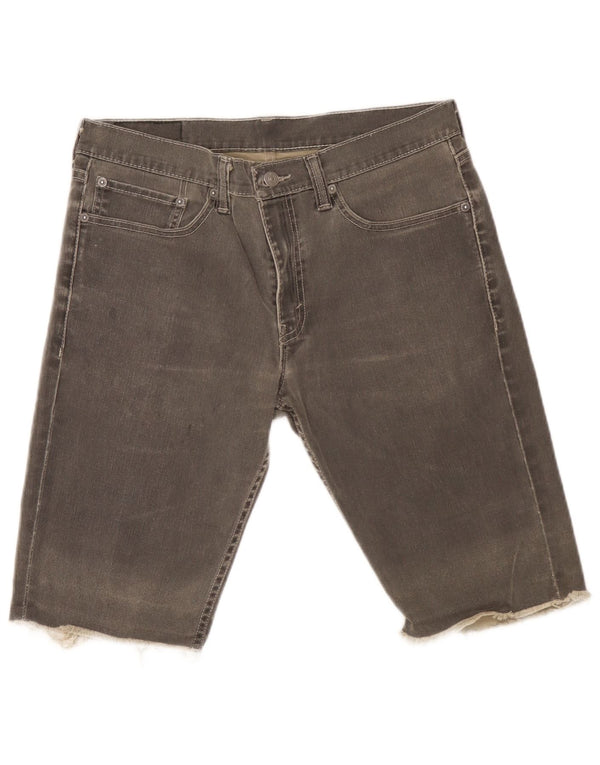Levi's Short en Jean W34 Large Homme Gris Coton