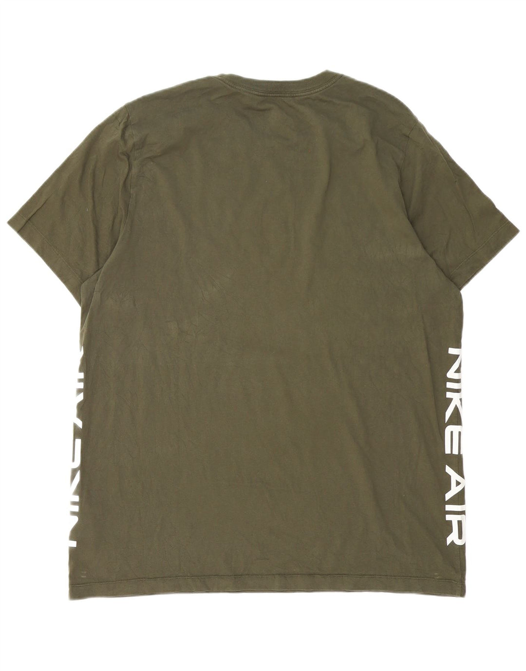 Nike T-shirt graphique pour homme XL en coton vert