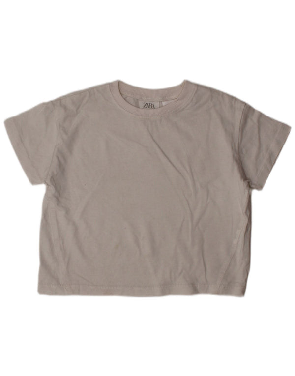 ZARA T-shirt bébé fille 18-24 mois blanc