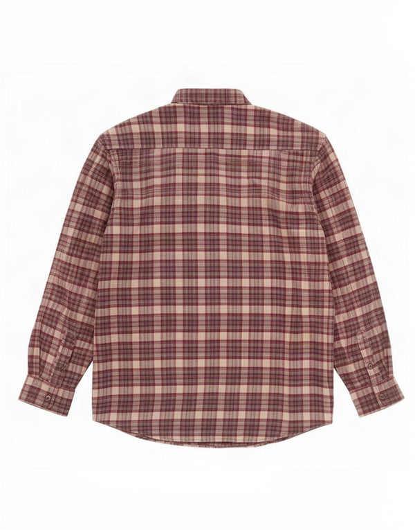 European Project Chemise en flanelle pour homme 2XL en coton à carreaux multicolore