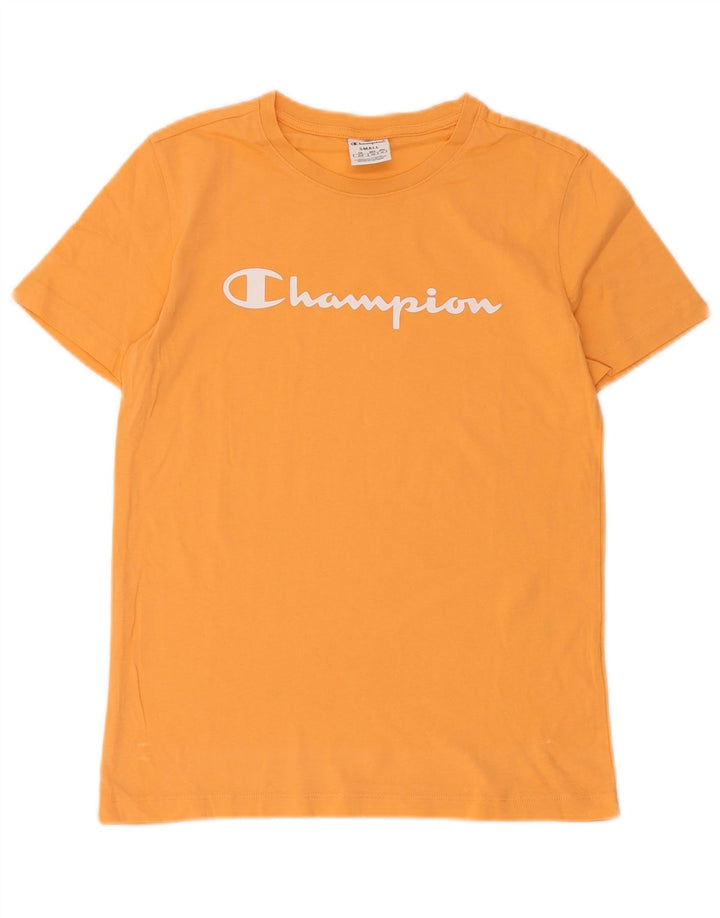 Champion T-Shirt Graphique Homme Petit Orange